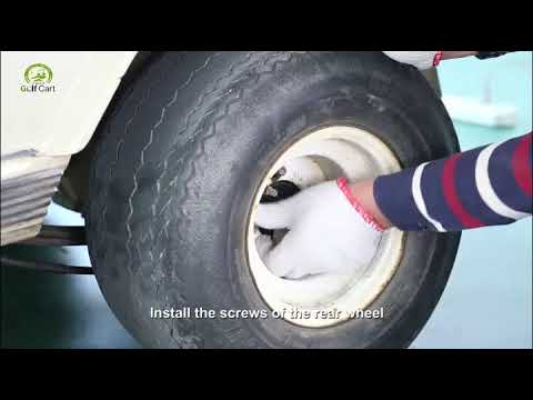 Golf Cart Club Car DS Axle Assembly Installation Video