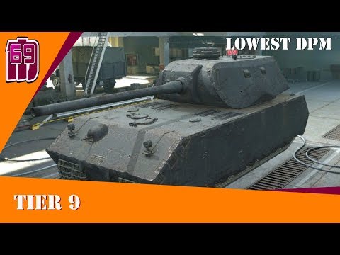 Lowest DPM - tier 9 | wot blitz