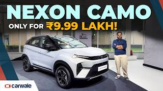 Tata Nexon Camo Edition at ₹9.99 Lakh | New Colours, Bigger Screen and a Segment-First Dashcam