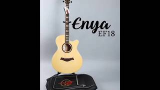 Video thumbnail for Enya EF 18 Acoustic Guitar by Carlsys Music