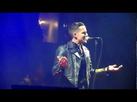 The Killers - Brandon Flowers Apologises and Thanks Manchester Fans for Returning MEN Arena 17.2.13