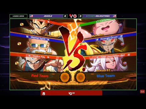 BnB 22 Losers Semis - JDizzle Vs. KELSO2TIMES Dragon Ball FighterZ