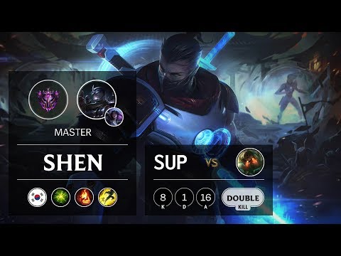 Shen Support vs Nautilus - KR Master Patch 9.10