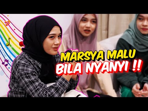 MARSYA MALU BILA NYANYI !! - JANGAN SALAH LIRIK !