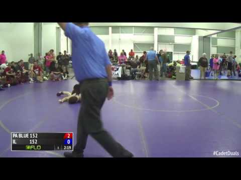 152 lbs. Final - Edmond Ruth, PA vs. Danny Braunagel, IL