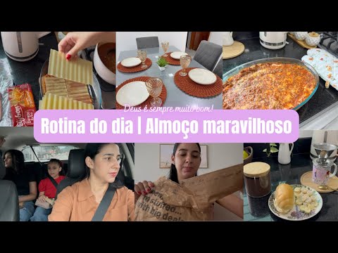 Household routine | I made a wonderful lasagna | We went to church | The payment received wasn't ...
