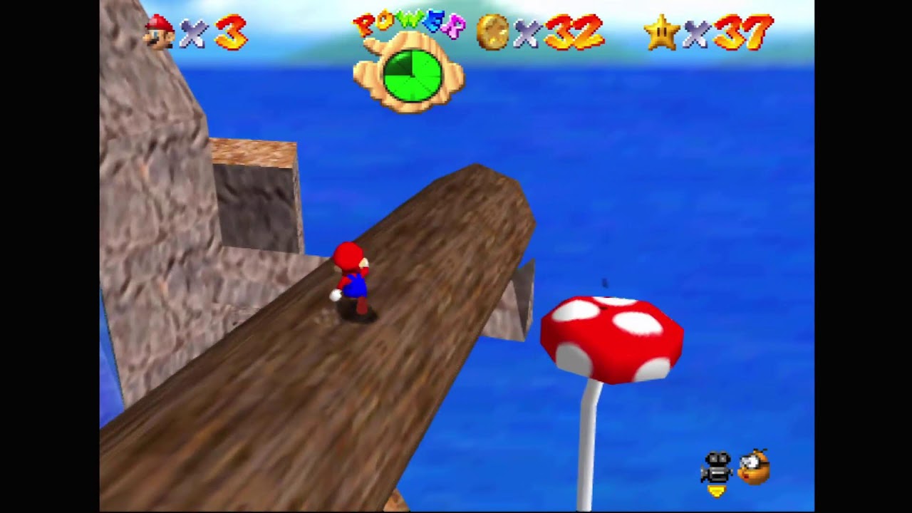 Playing Mario 64 for the first time part 3