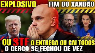 FERVEU: XANDÃO SURTADO - OU STF O ENTREGA OU TODOS PODEM CAIR - ACESSOR DE TRUMP MANDA RECADO DIRETO