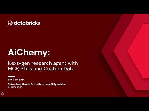 Watch: AiChemy: How MCP-Powered Agents Cut Drug Discovery Research from Weeks to Minutes