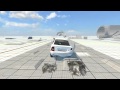 Белая приора в beamNG 