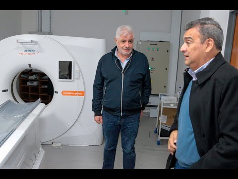 Ultiman detalles para la inauguración del tomógrafo en el hospital Papa Francisco