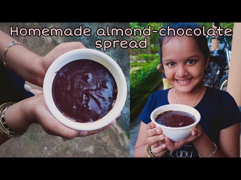 Almond Nutella/chocolate spread recipe by Sudiksha