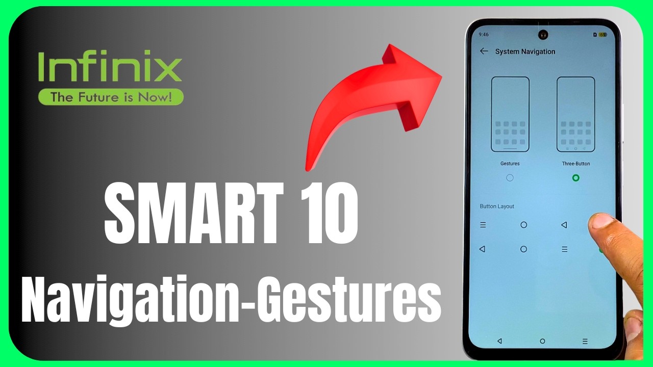 🔄 Infinix Smart 10 Button Navigation to Gestures 😱📱 | Full Tutorial 🔥
