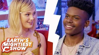 The Newly Paired Game w/ Olivia Holt and Aubrey Joseph | Earth&#39;s Mightiest Show