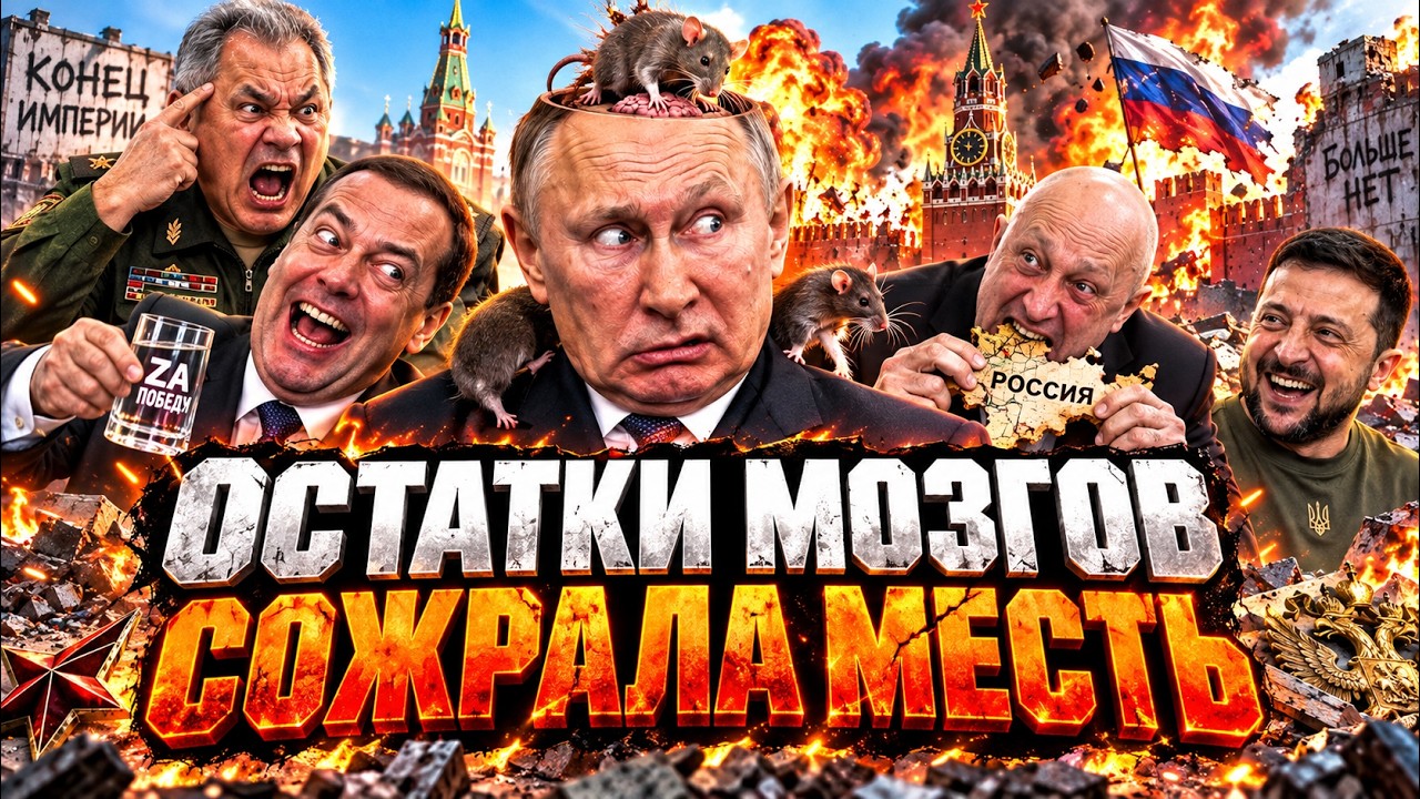 😱 «Я ВАМ ВСЕМ ОТОМЩУ!» Как мелкая МЕСТЬ сожрала остатки  МОЗГОВ Путина @Diagnos_P