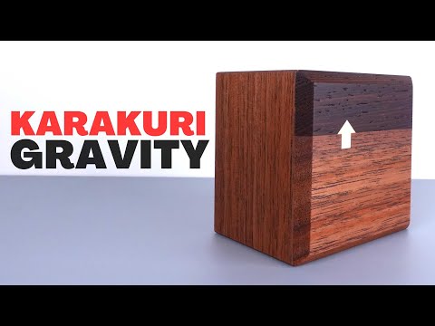 Karakuri Gravity Small Box Puzzle - Solution