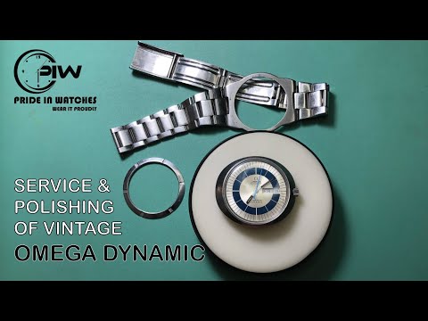 Service and Polishing of Vintage Omega Dynamic | 752 Automatic Movement