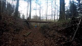 preview picture of video 'St Galler Dezember (Enduro Mountainbiking)'
