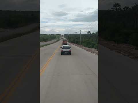 br-116 entre Pacajus e chorozinho ceará,operando em faixa invertida #deus #automobile #caminhoneiro