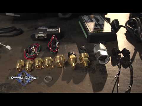 Modern Gauges from Dakota Digital on the Squarebody C10