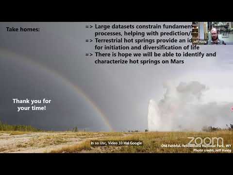 Terrestrial hydrothermal systems - Complexity generators for origins of life - Jeff Havig