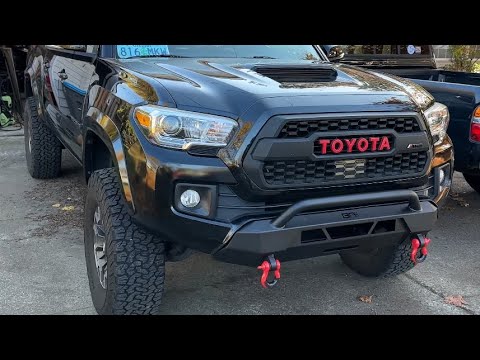 Body Armor 4x4 Bumper Install.