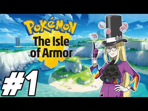 IT'S SO BEAUTIFUL !! | Pokemon Sword/Shield DLC: The Isle Of Armor Gameplay - Part 1 (Switch)