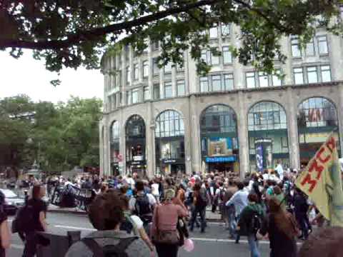 150609 Spontandemo TU Berlin - schneller als die Polizei erlaubt ;)