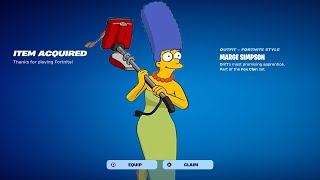 HOW TO GET THE SIMPSONS MARGE SIMPSON SKIN IN FORTNITE!