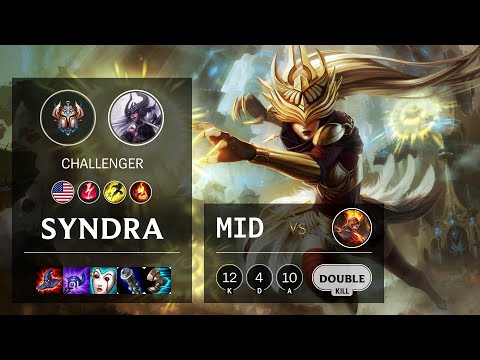 Syndra Mid vs Brand - NA Challenger Patch 10.18