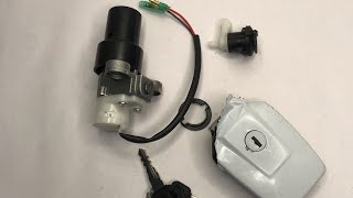 Lock set for Yamaha Crux | sona automotive se order kare | Yamaha spare parts #yamaha #crux