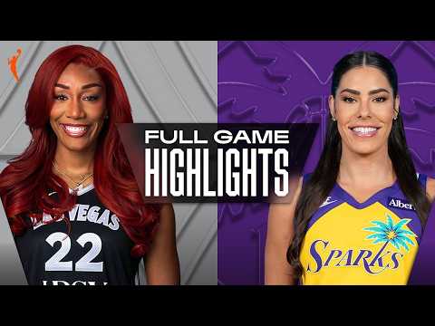 Los Angeles Sparks vs Las Vegas Aces Full Game Highlights | May 23, 2026 | WNBA Preseason