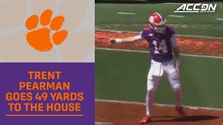 Clemson QB Trent Pearman Turns On The Jets