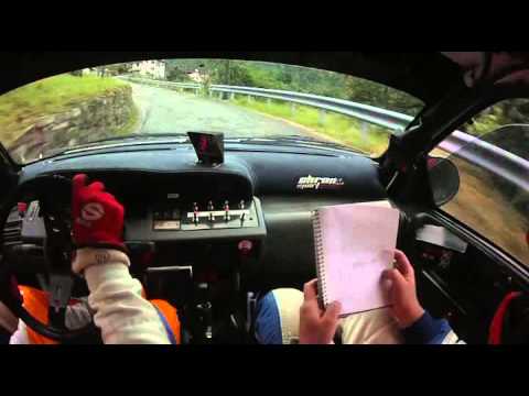 Cameracar Rally Valli Ossolane 2015 Long-Nari Clio W A7 - PS 7 3°tempo di classe