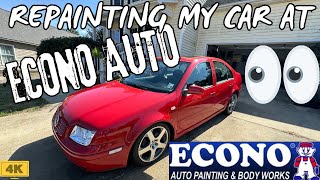 REPAINTING MY TORNADO RED MK4 AT ECONO AUTO PAINTING REVIEW 2026