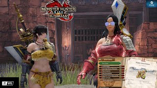 Monster Hunter Rise Sunbreak Endgame -STEAM- Skimpy Armor Playthrough- Another Grand Gesture