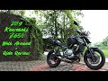 2019 KAWASAKI Z650 WALK AROUND RIDE REVIEW EXHAUST NOTE MALAYALAM