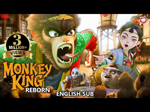 THE MONKEY KING: REBORN | Hindi Dubbed Movie - English Subs | Blockbuster Animation Hollywood Movie