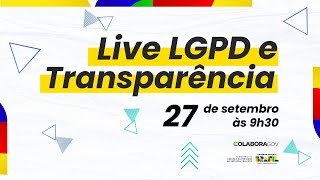 Palestra: Proteção de Dados e Transparência na Administração Pública