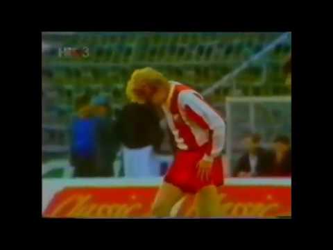 90/91 Robert Prosinecki vs Hajduk Split - Yugoslavian Cup Final(All Touches and Actions)
