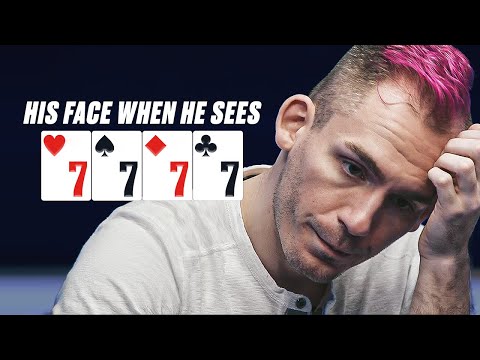 Most Entertaining QUADS Hands | PokerStars