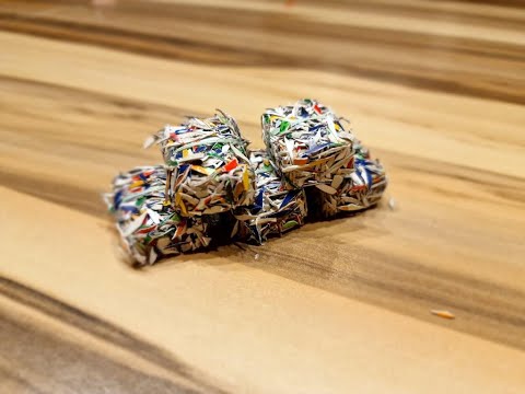 Müllbündel -  selbst gemacht