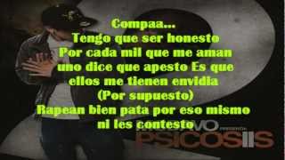 Tengo que ser honesto - Mc davo (con letra)