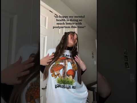 Can’t help but be a little scared 😅 #ppd #postpartum #mentalhealth #shorts #shortsfeed #pregnancy