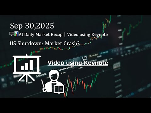 🖥️📊Video｜ AI Daily Market Recap｜Sep 30,2025｜ US Shutdown: Market Crash?