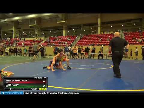 97 Lbs Cons. Semi - Ammon Sturtevant, CO Vs Luke Nally, MO 470d