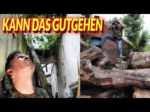 Kann das GUTGEHEN auf dem verlassenen Gehöft ???.... Seit 30 Jahren verlassen