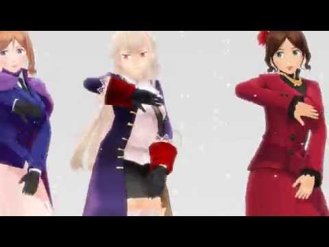 [hetalia] [nyotalia bad touch trio] [mmd] number 9
