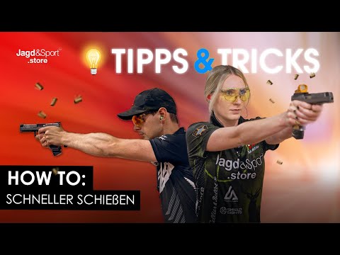 Schneller schießen mit der Pistole – und trotzdem treffen | Profi-Tipps mit Michal Stepan & Samantha