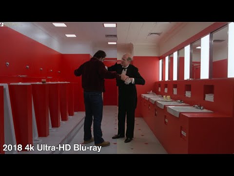 The Shining - 4k/Blu-ray Comparison